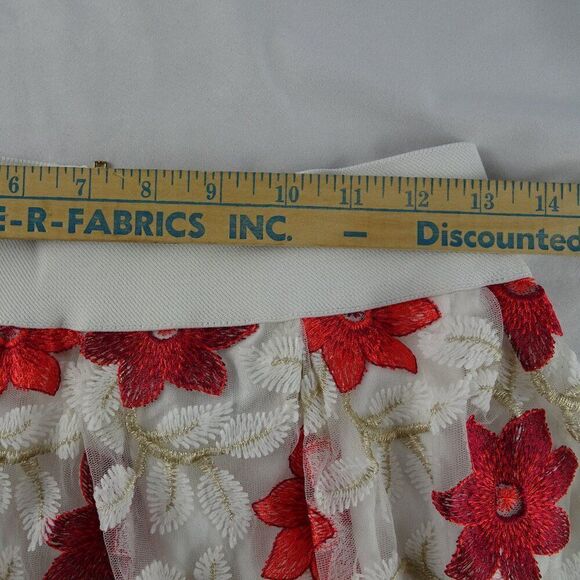 Hesperus Women Embroidery Floral Skirt Size M - Picture 11 of 12